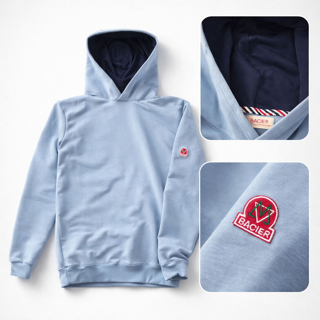 TERMINÉ - 21 Mars 2026 - INTERNATIONAL GLACIER DAY - Hoodie Glacier - Alpine Blue