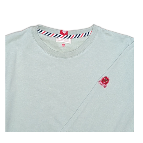 Sweat Bio Vert Pâle Swiss Made