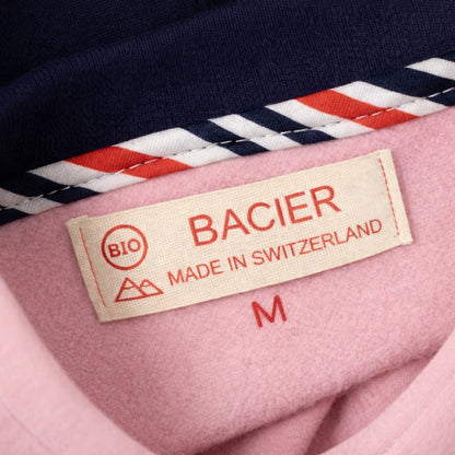 Hoodie Rose -Swiss Made - Bleu