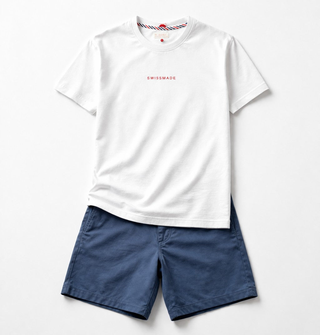 T-shirt Bio Blanc - Swiss Made