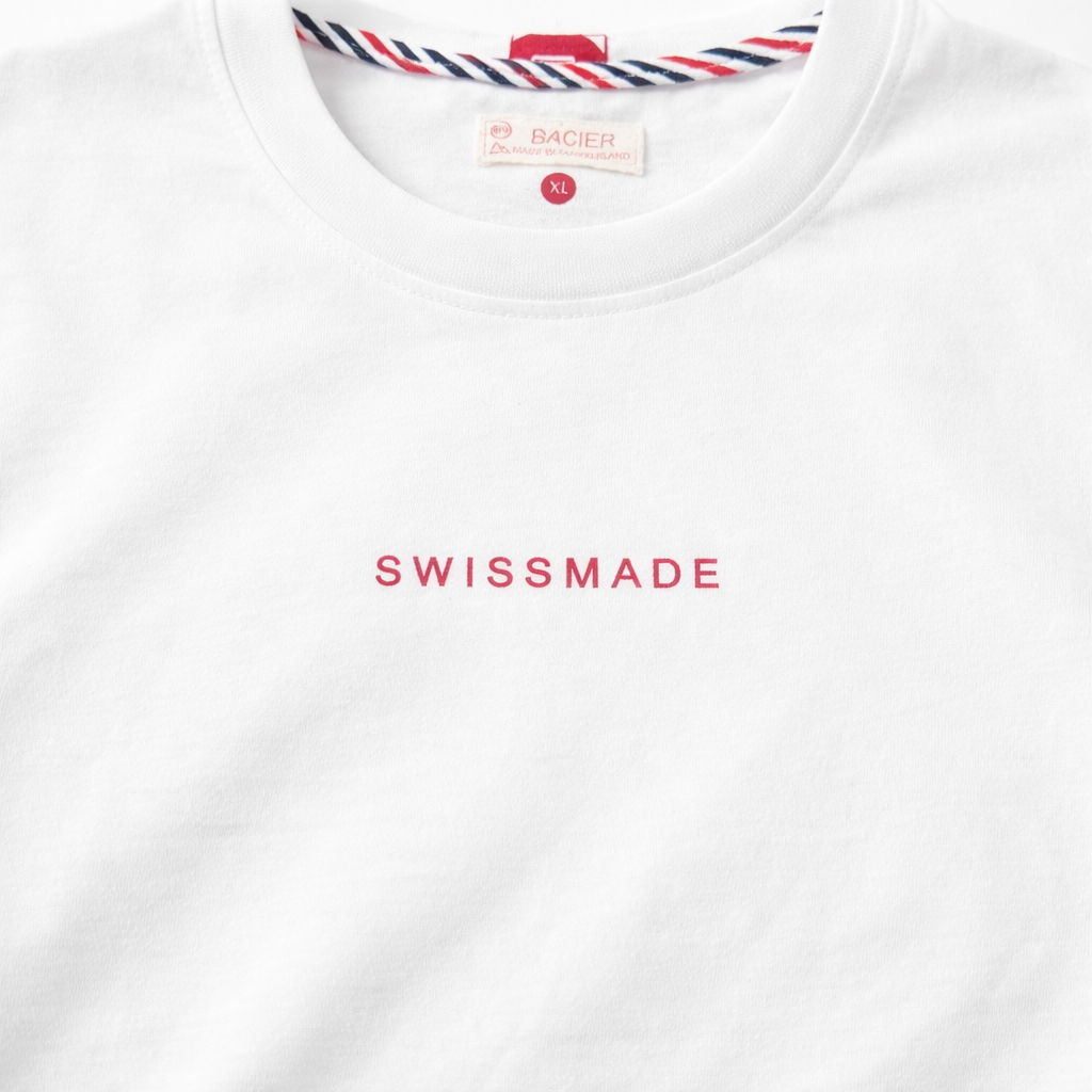 T-shirt Bio Blanc - Swiss Made