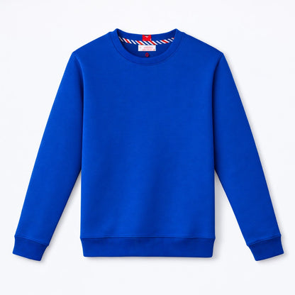 Sweat Bio Bleu Roi Swiss Made