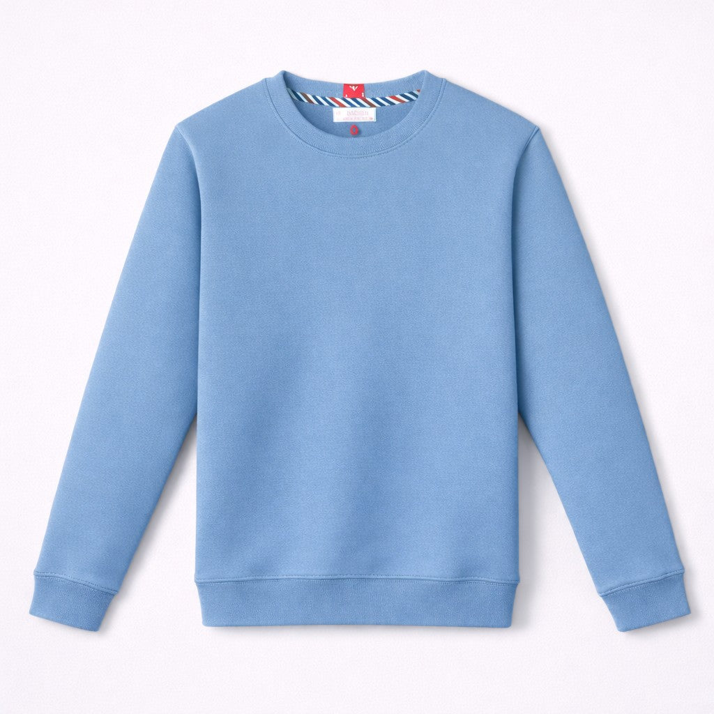 Sweat Bio Bleu Ciel Swiss Made