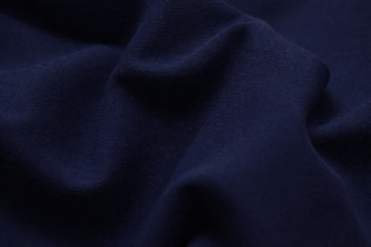 Hoodie Bleu Marine - Swiss Made - Jaune