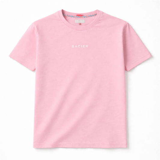 T-shirt Bio Rose - Swiss Made - Bacier
