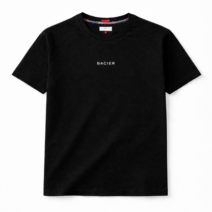 T-shirt Bio Noir - Swiss Made - Bacier